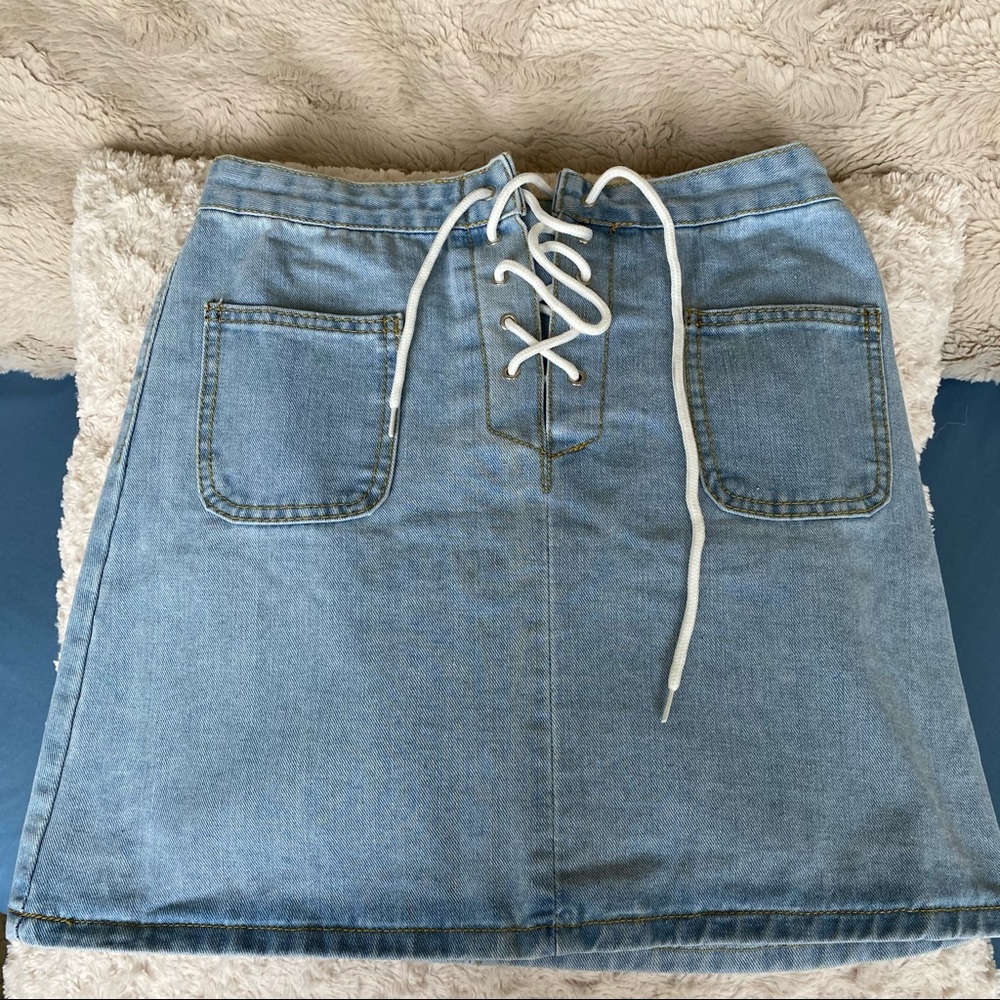 Denim Skirt